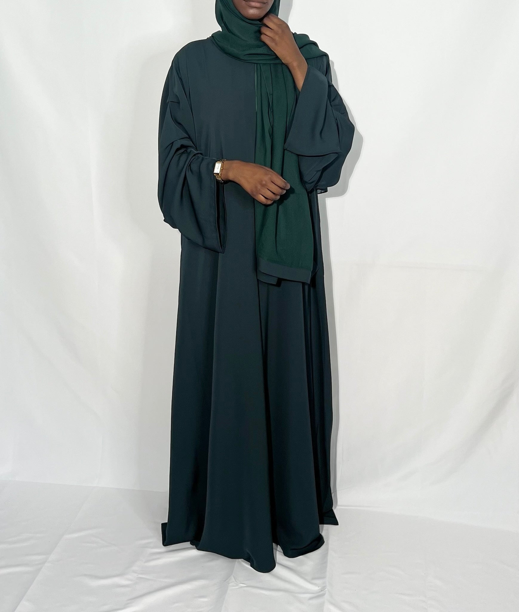 Abaya plissé