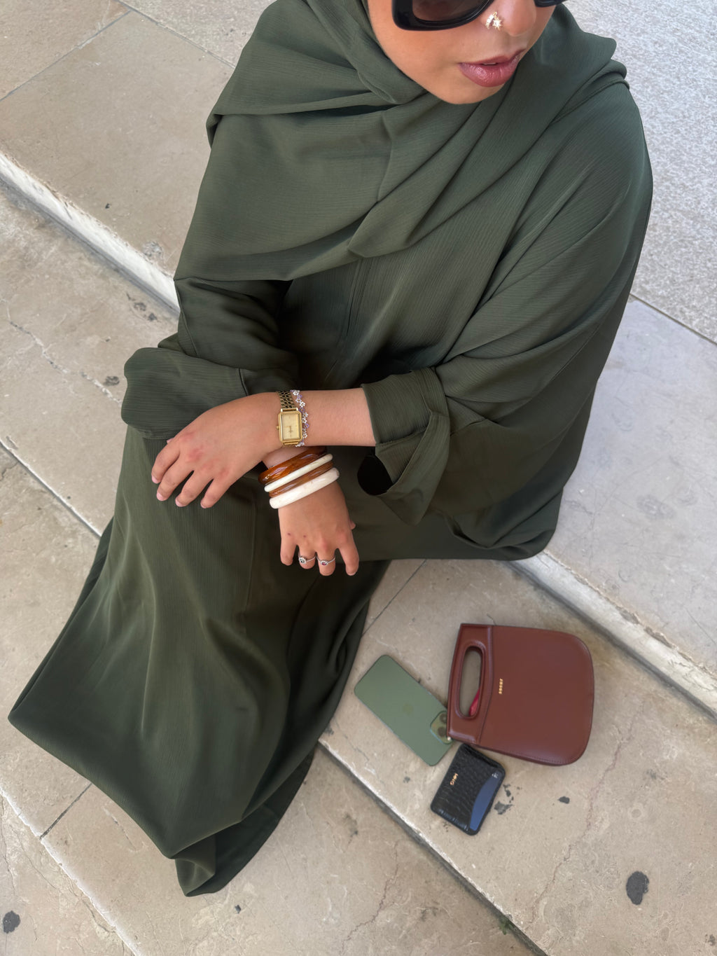 Abaya Mary Vert
