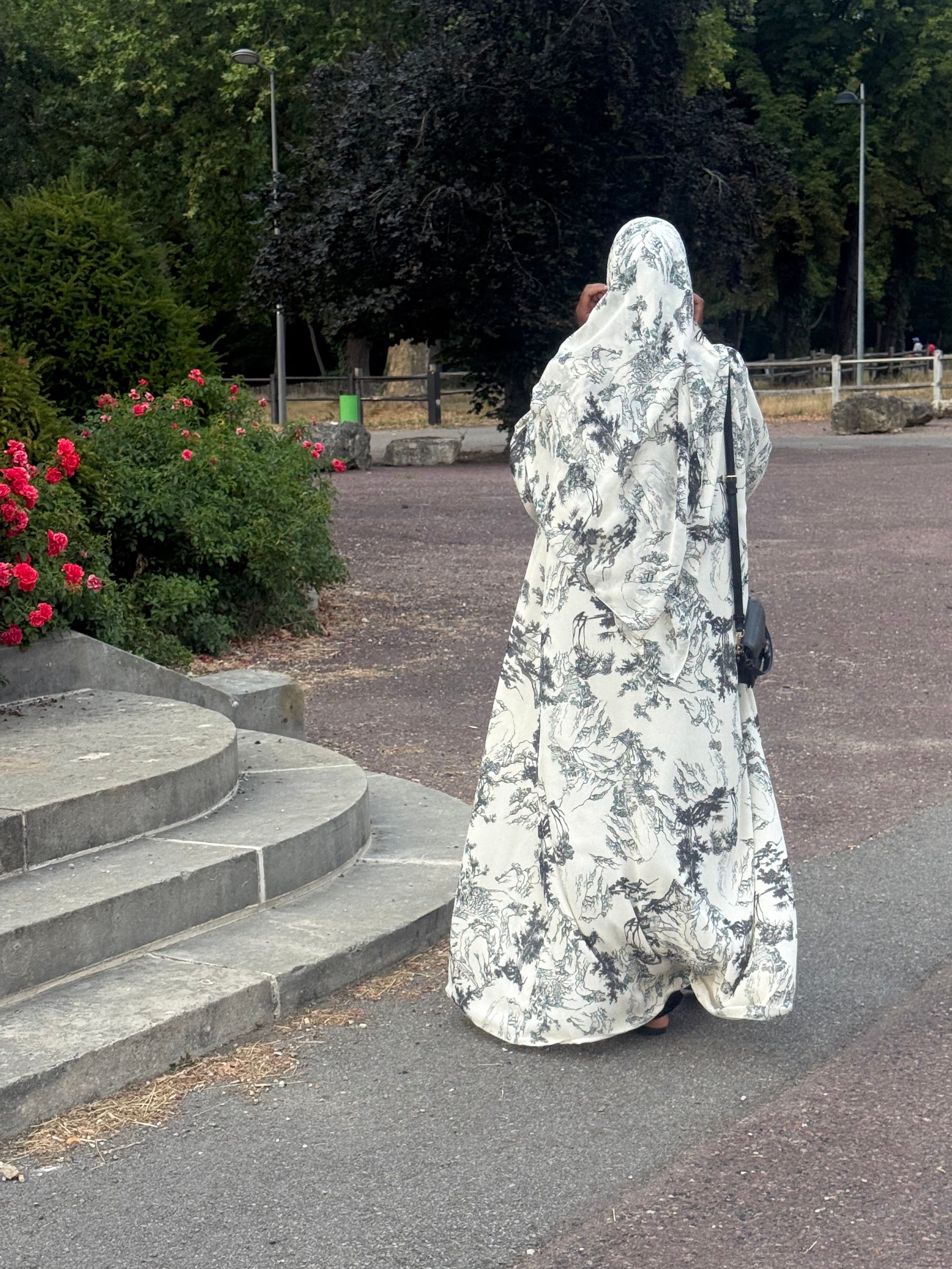 Abaya Ivory