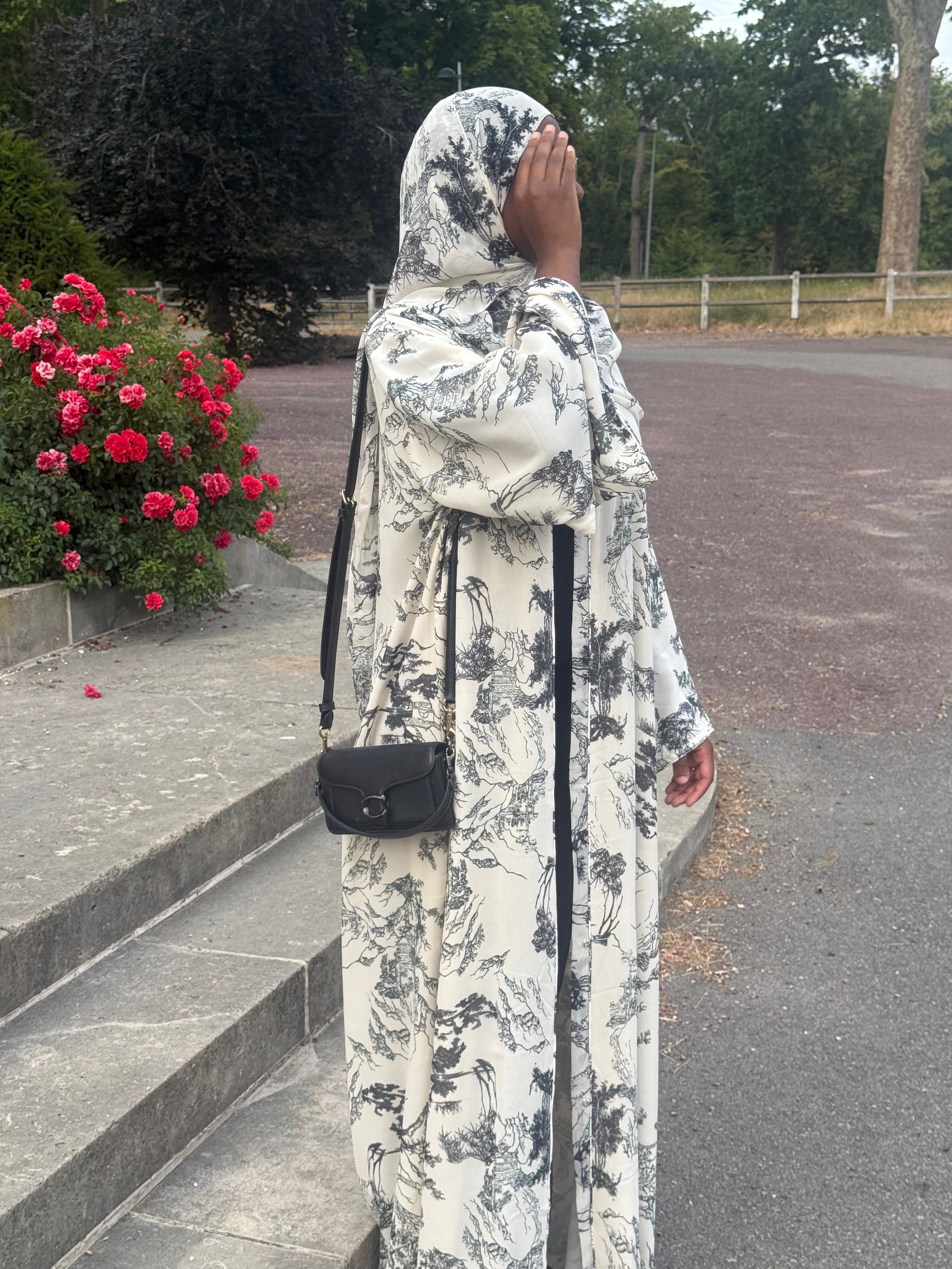 Abaya Ivory