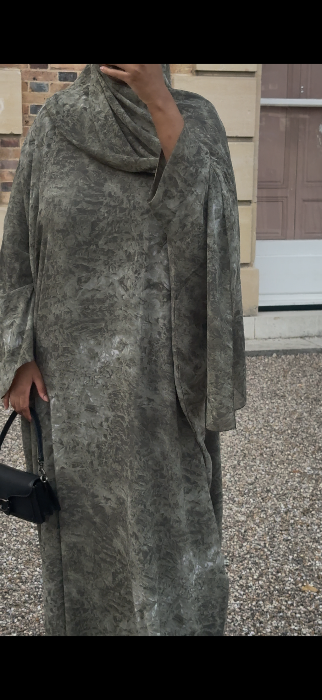 Abaya Hafssa Farasha vert (60)