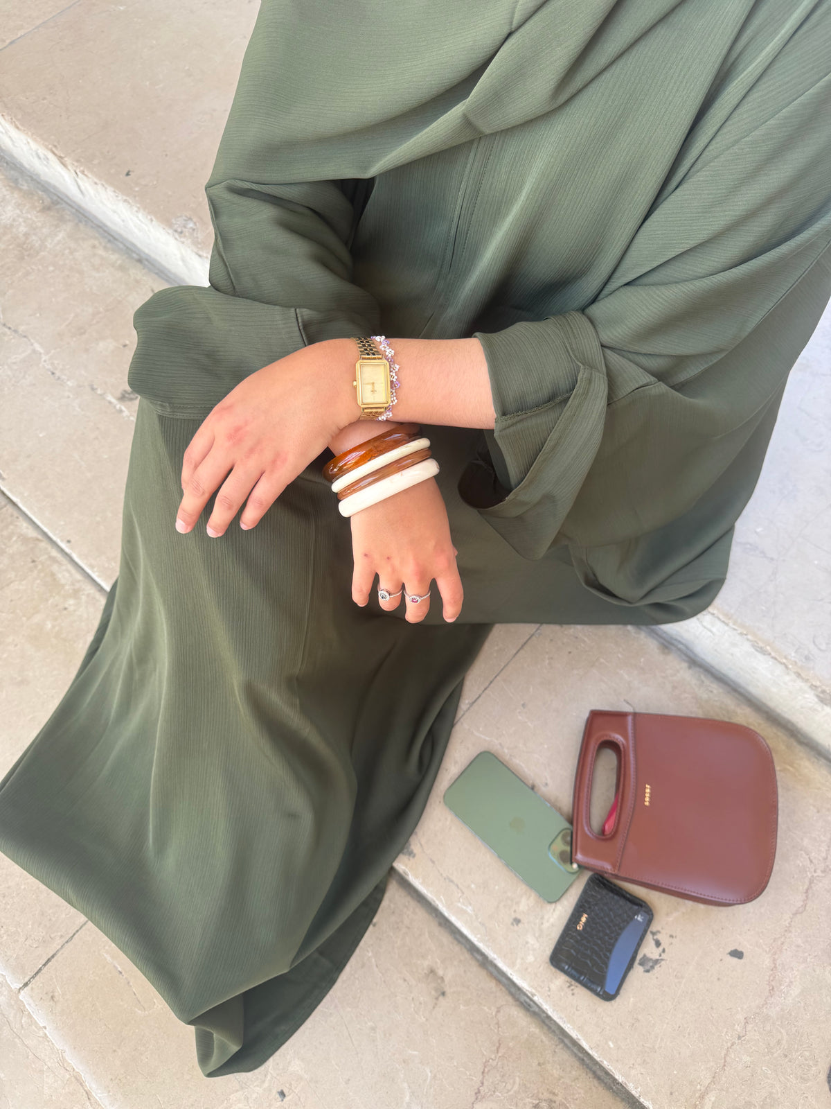 Abaya Mary Vert