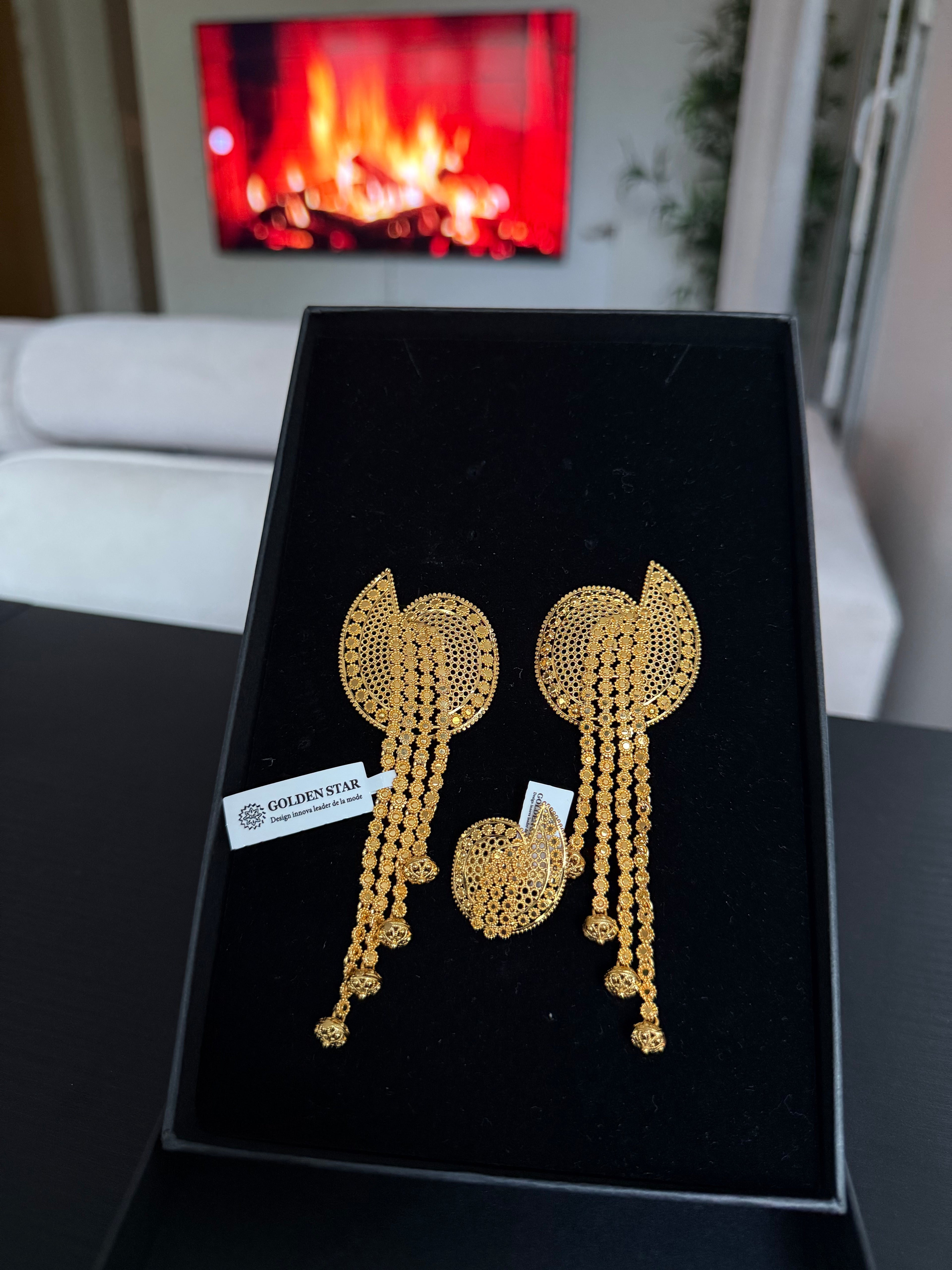 Boucles imitation or