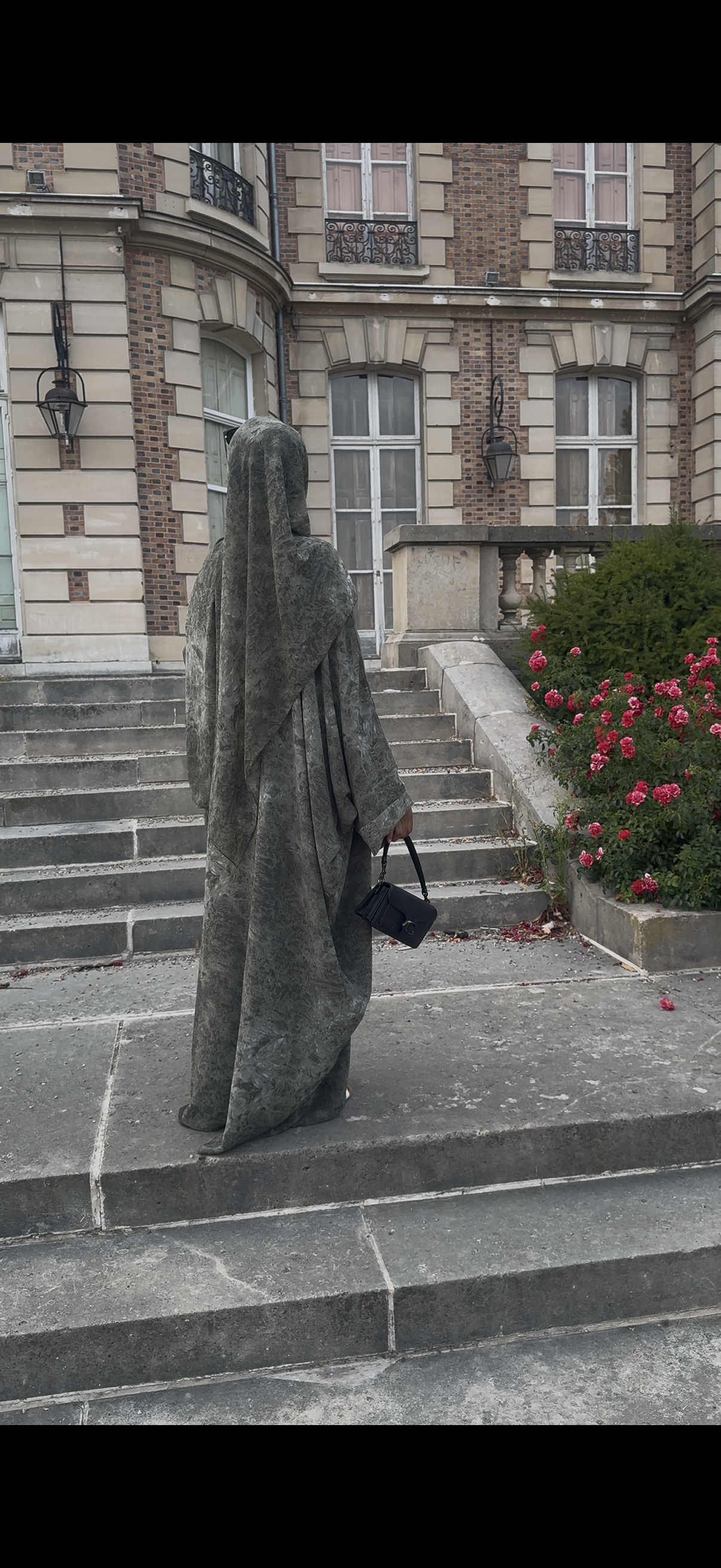 Abaya Hafssa Farasha vert (60)