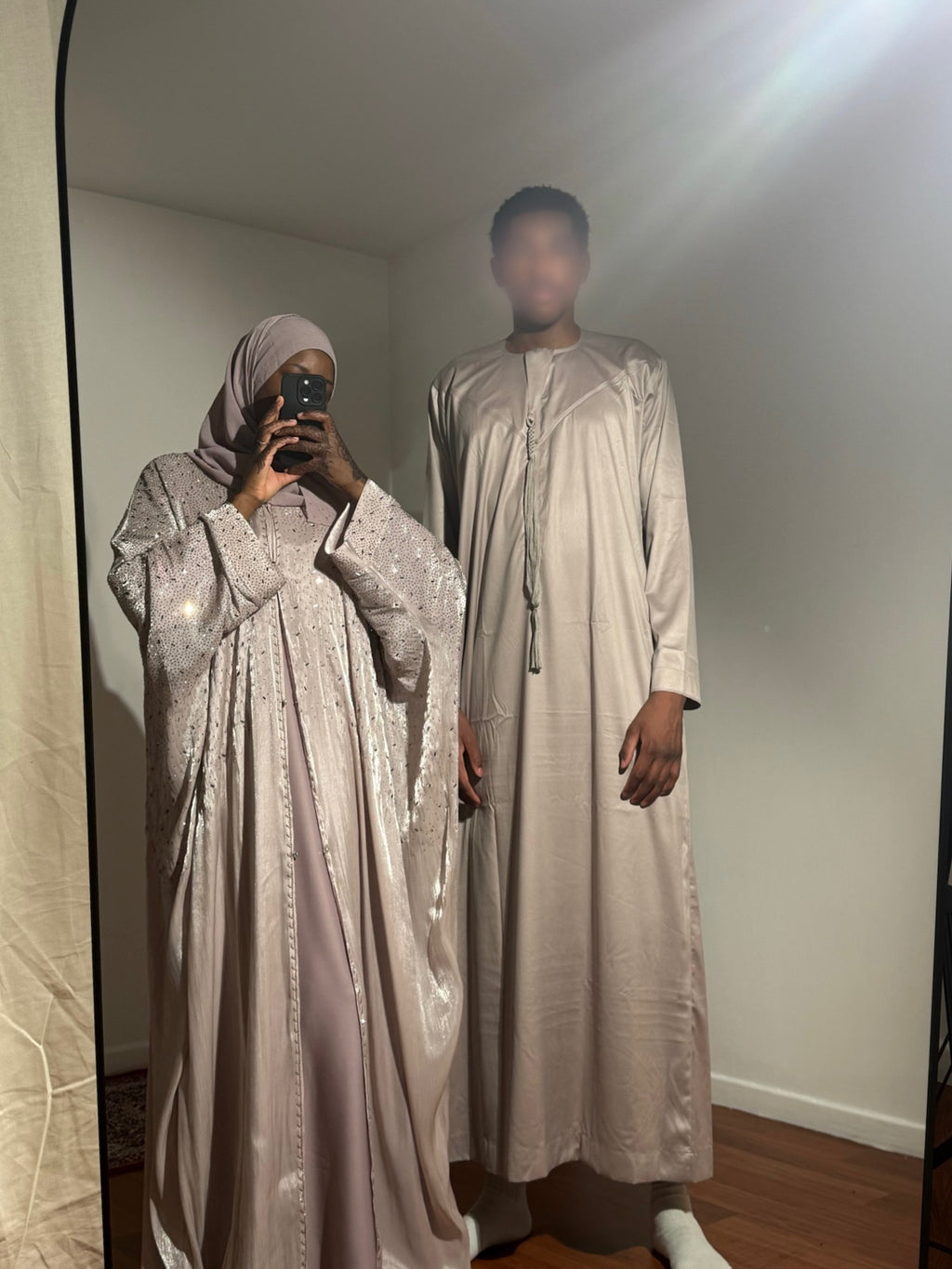 Qamis Satiné premium