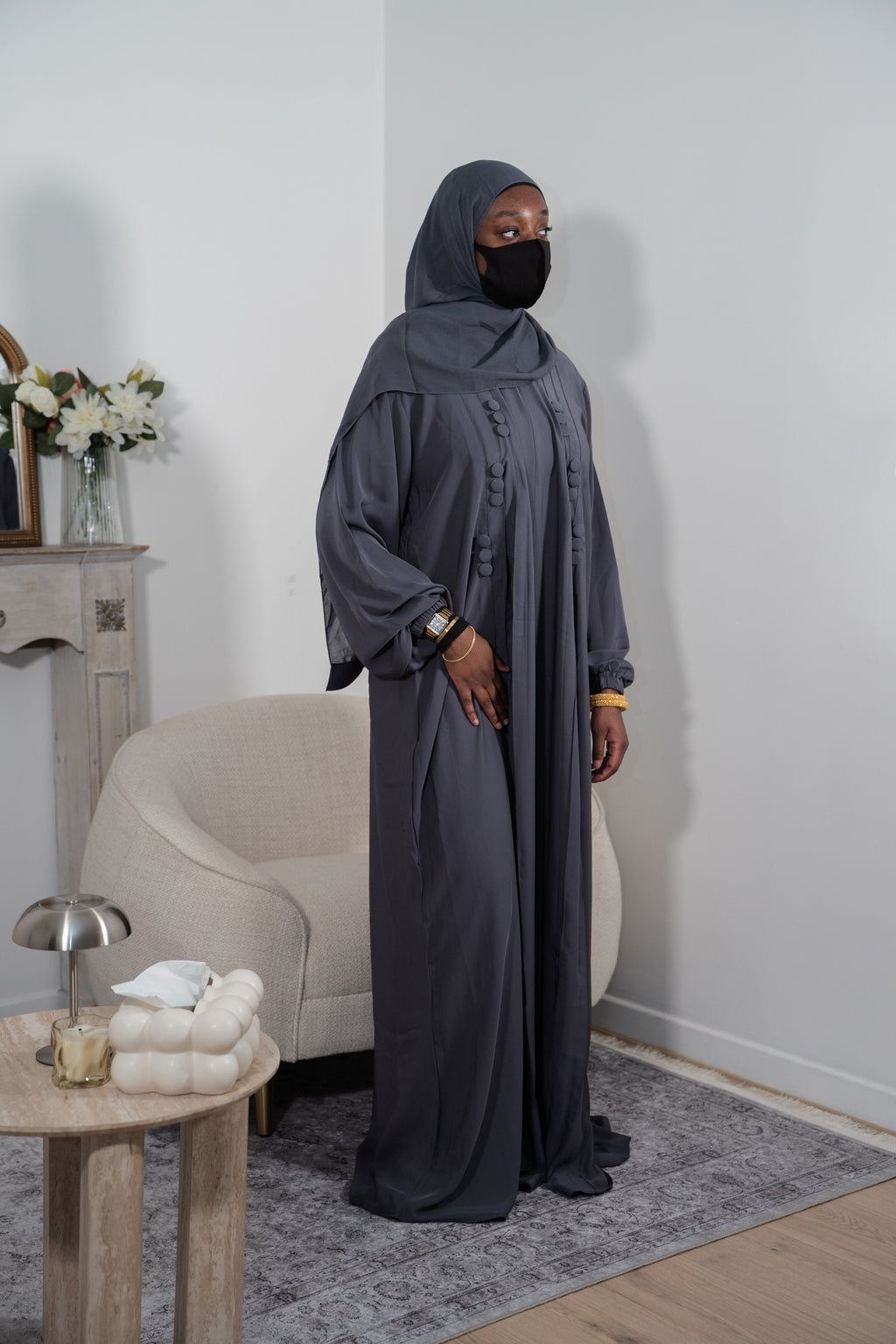 Abaya Button