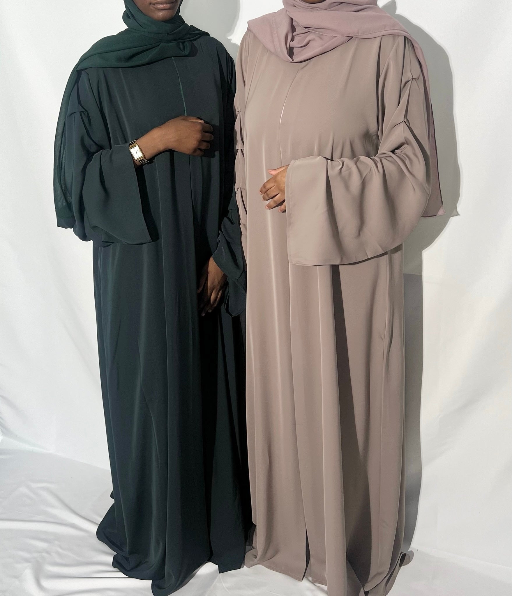 Abaya plissé